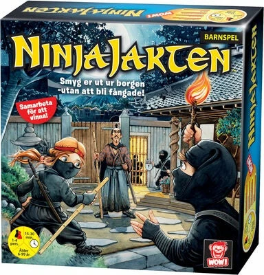WOW! Brettspill, Ninjajakten 3 WOW! Brettspill, Ninjajakten