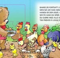 Norsk Fakta Forlag Bamse! På Bondegården 8 Norsk Fakta Forlag Bamse! På Bondegården -jollyroom Salg 9788278885291 3844 4b