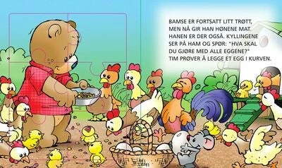 Norsk Fakta Forlag Bamse! På Bondegården 5 Norsk Fakta Forlag Bamse! På Bondegården - Bilde 3