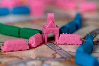 Asmodee Ticket To Ride Play, Rosa 6 Asmodee Ticket To Ride Play, Rosa - Bilde 4