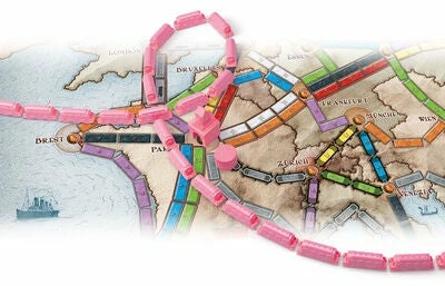 Asmodee Ticket To Ride Play, Rosa 7 Asmodee Ticket To Ride Play, Rosa - Bilde 5