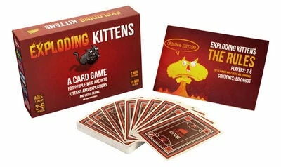 Asmodee Exploding Kittens Nordic Original Edition Spill 3 Asmodee Exploding Kittens Nordic Original Edition Spill
