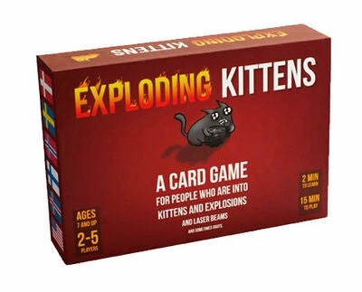 Asmodee Exploding Kittens Nordic Original Edition Spill 4 Asmodee Exploding Kittens Nordic Original Edition Spill - Bilde 2