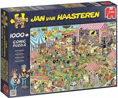 Jumbo Puslespill Pop Festival 1000 Brikker 3 Jumbo Puslespill Pop Festival 1000 Brikker