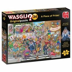 Jumbo Puslespill Wasgij Original 34 Piece Of Pride 1000 Brikker