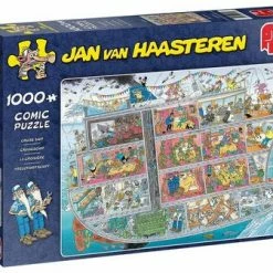 Jumbo Jan Van Haasteren Puslespill Cruiseskip 1000 Brikker