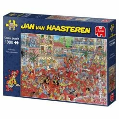 Jumbo Jan Van Haasteren Puslespill La Tomatina 1000 Brikker