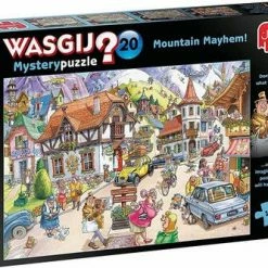 Jumbo Wasgij Puslespill Mountain Mayhem! 1000 Brikker
