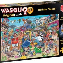 Jumbo Puslespill Wasgij Original 37 Holiday Fiasco! 1000 Brikker