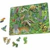 Larsen Sydamerikansk Regnskog Rammepuslespill 70 Brikker