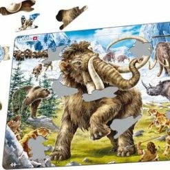 Larsen Mammut Rammepuslespill 64 Brikker