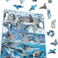 Larsen Det Kalde Og Vakre Antarktis Rammepuslespill 66 Brikker