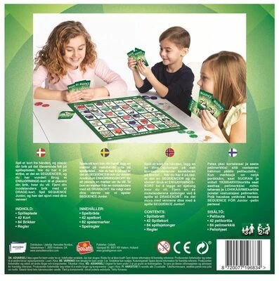 Asmodee Sequence Junior Nordic Spill 4 Asmodee Sequence Junior Nordic Spill - Bilde 2