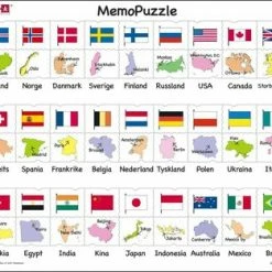 Larsen Flagg Og Hovedsteder Rammepuslespill 54 Brikker 5 Larsen Flagg Og Hovedsteder Rammepuslespill 54 Brikker -jollyroom Salg GP6 NO 3866 2