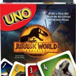 Mattel UNO Jurassic World 3 Kortspill