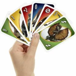 Mattel UNO Jurassic World 3 Kortspill 11 Mattel UNO Jurassic World 3 Kortspill -jollyroom Salg GXD72 3226 4c
