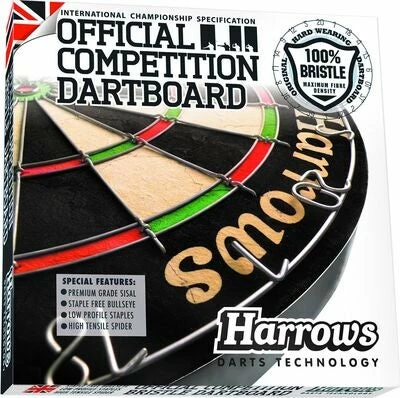 Sunsport Harrows Official Competition Darttavle, Svart 5 Sunsport Harrows Official Competition Darttavle, Svart - Bilde 3
