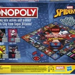 Hasbro Spill Spider-Man Monopol -jollyroom Salg HAS3415 3091 3c