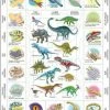 Larsen Fascinerende Dinosaurer Rammepuslespill 35 Brikker