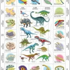 Larsen Fascinerende Dinosaurer Rammepuslespill 35 Brikker