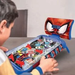 Marvel Spider-Man Flipperspill Med Lyd Og Lys -jollyroom Salg JG610SP 2823 3
