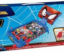 Marvel Spider-Man Flipperspill Med Lyd Og Lys -jollyroom Salg JG610SP 2823 4a