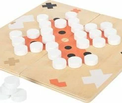 Small Foot Spill Nine Men's Morris And Solitaire Gold Edition -jollyroom Salg LG 12220 3749 3e