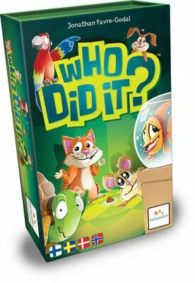 Brädspel.se Who Did It Barnespill 3 Brädspel.se Who Did It Barnespill