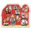 Melissa & Doug Puslespill Bondegård, 8 Biter -jollyroom Salg MD 13391 1