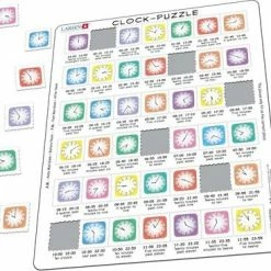 Larsen Klokke-Rammepuslespill 42 Brikker