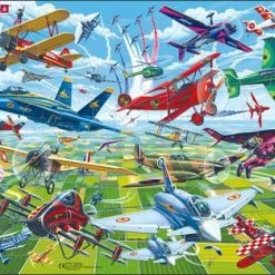 Larsen Fly Rammepuslespill 64 Brikker -jollyroom Salg PG4 ZZ 3866 2