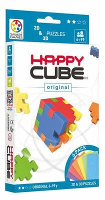 Smart Games Happy Cube 3D-Puslespill, Happy Cube Original 3 Smart Games Happy Cube 3D-Puslespill, Happy Cube Original