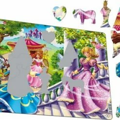 Larsen Prinsesser Rammepuslespill 24 Brikker