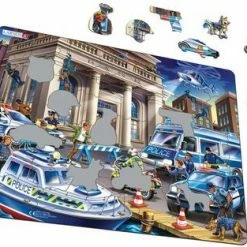 Larsen Police Rammepuslespill 43 Brikker