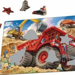 Larsen Kjempe Dumper Rammepuslespill 33 Brikker