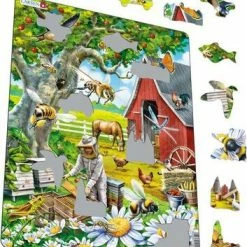 Larsen BirĂžkt Rammepuslespill 53 Brikker