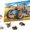 Larsen Stor Traktor Rammepuslespill 37 Brikker -jollyroom Salg US4 ZZ 3866 1